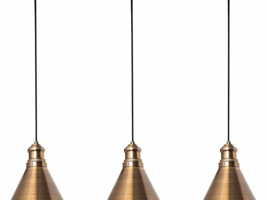 Φωτιστικό Οροφής - Ράγα Sivani 70x20x109cm 3xE27 40W Gold Opviq