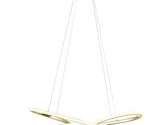 Φωτιστικό Οροφής 683AVN1328 60x25x80cm Led 6500K 6W Gold Opviq