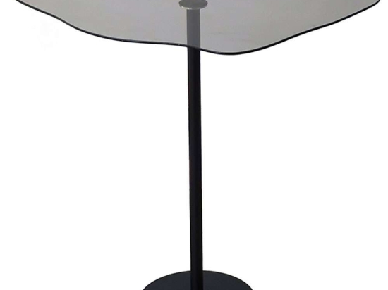 Τραπεζάκι Βοηθητικό Dior 552NOS1450 60x45x50cm Fume-Black