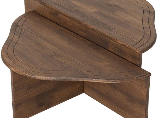 Τραπέζι Σαλονιού Altopiano 552NOS2252 90x45x40cm Walnut