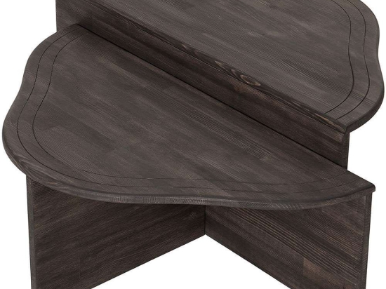 Τραπέζι Σαλονιού Altopiano 552NOS2253 90x45x40cm Anthracite