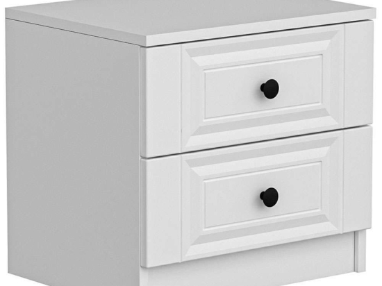 Κομοδίνο Kale 506MNR1508 54x47x40cm White
