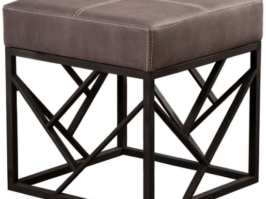 Σκαμπό Koza 591GRC1123 46x46x44cm Anthracite