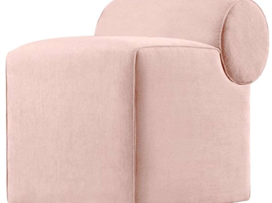 Σκαμπό Linburg 209FLF1381 45x60x56cm Pink