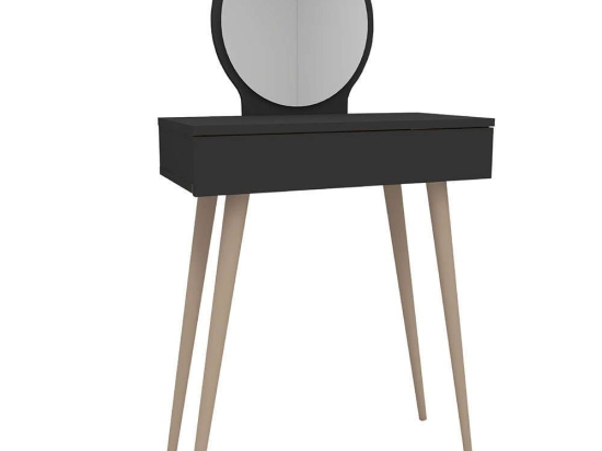 Τουαλέτα Με Καθρέπτη Siena 550ARN2777 72x35x129,2cm Anthracite