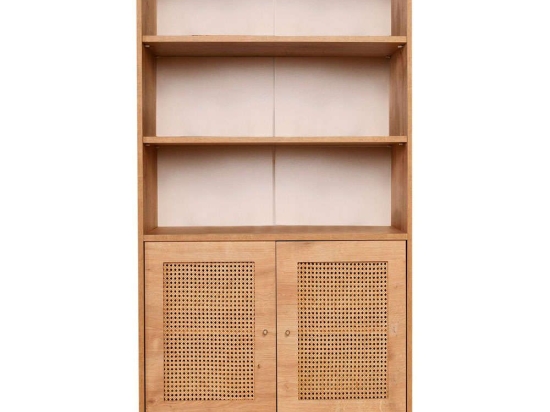 Βιβλιοθήκη Hazeran 998VOW1159 90x40x110cm Oak