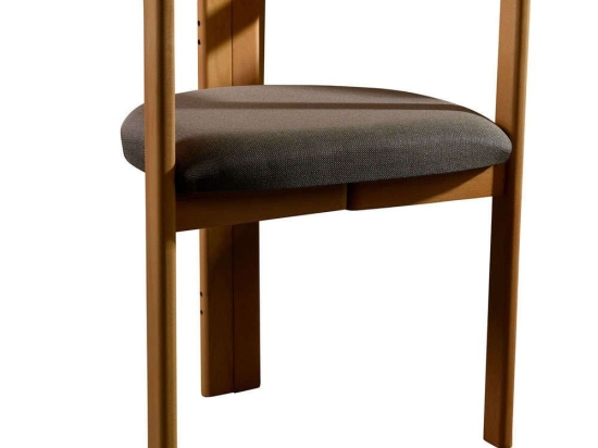 Καρέκλα Cherry 998VOW1125 47x57x71cm Oak-Brown Ξύλο,Ύφασμα
