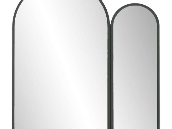 Καθρέπτης Τοίχου Classe 552NOS1222 60x2x73cm Black Hanah Home Mdf,Γυαλί