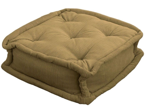 Πουφ - Μαξιλάρα Biskuvi 383EVN1154 55x55x16cm Khaki