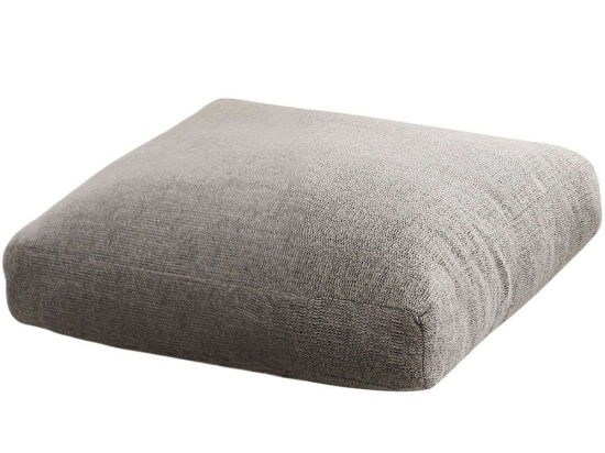 Πουφ - Μαξιλάρα Dokuma 383EVN1134 70x70x27cm Grey