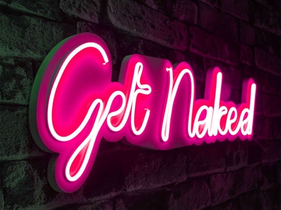 Διακοσμητικό Φωτιστικό Τοίχου Get Naked 395NGR2119 62x2x20cm Led 13,6W Pink Wallity
