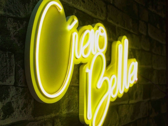 Διακοσμητικό Φωτιστικό Τοίχου Ciao Bella 395NGR2108 45x2x32cm Led 15,1W Yellow Wallity