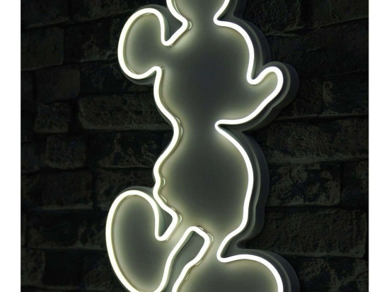 Διακοσμητικό Φωτιστικό Τοίχου Mickey Mouse 395NGR2381 27x3x49cm Led 36W White Wallity