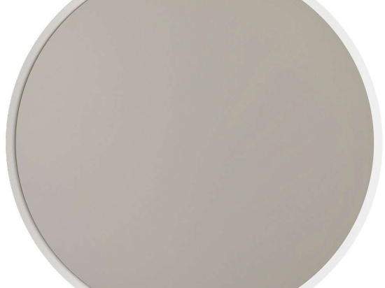 Καθρέπτης Τοίχου 552NOS2205 60x2,2x60cm White Aberto Design Mdf,Γυαλί
