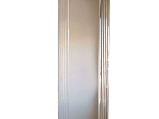 Καθρέπτης Τοίχου 552NOS2120 40x120cm Silver Aberto Design Mdf,Γυαλί
