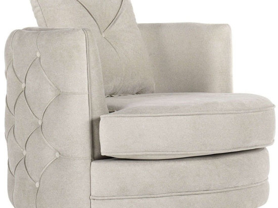Πολυθρόνα Hilal 291NDS2414 95x71x64cm Cream