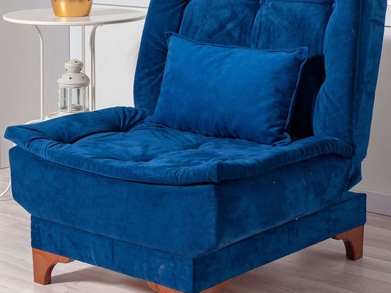 Πολυθρόνα - Κρεβάτι 867UNQ1034 75x85x90cm Dark Blue