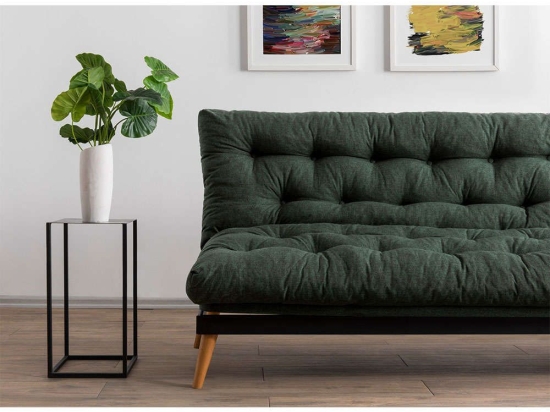 Καναπές - Κρεβάτι Τριθέσιος Saki 859FTN2850 185x82x92cm Green