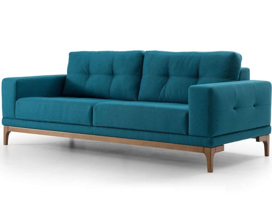 Καναπές - Κρεβάτι Τριθέσιος New Tulip 291NDS1307 220x97x83cm Blue
