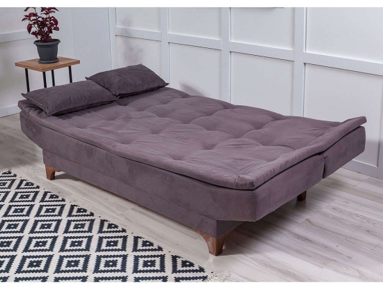 Καναπές - Κρεβάτι Τριθέσιος Kelebek 867UNQ1339 190x85x90cm Anthracite