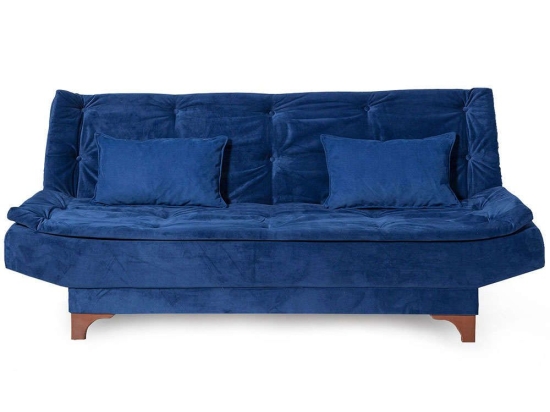Καναπές - Κρεβάτι Τριθέσιος Kelebek 867UNQ1346 190x85x90cm Dark Blue