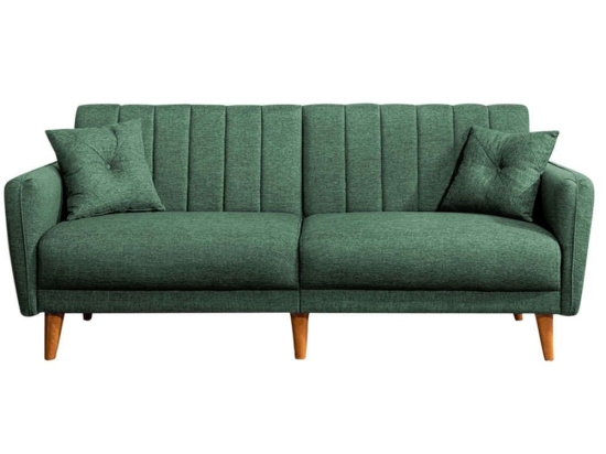 Καναπές - Κρεβάτι Τριθέσιος Aqua 867UNQ1359 210x82x85cm Green