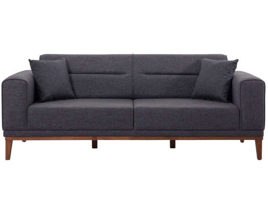 Καναπές - Κρεβάτι Τριθέσιος Liones 867UNQ1369 223x94x82cm Anthracite
