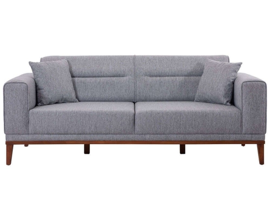 Καναπές - Κρεβάτι Τριθέσιος Liones 867UNQ1365 223x94x82cm Grey
