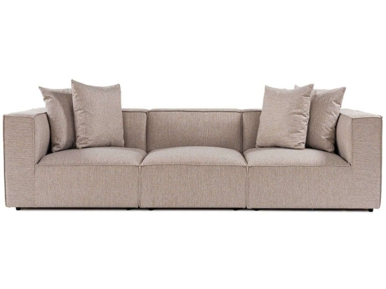 Καναπές Τριθέσιος Sora 560ARE2195 325x102x75cm Sand