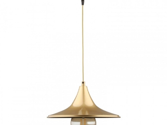 Φωτιστικό Οροφής Silia 216770 E27 27x27x65cm Gold Megapap Μέταλλο