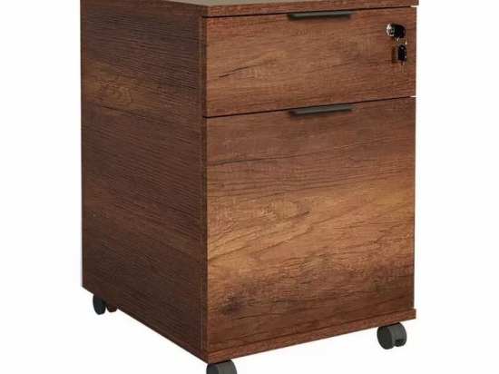Συρταριέρα Γραφείου Rio 117184 Τροχήλατη 41x41x61cm Walnut
