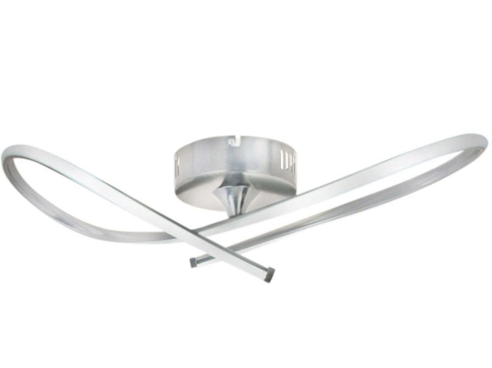 Φωτιστικό Οροφής - Πλαφονιέρα Jamel 0189439 62x21x14cm Led 35W 4000K White Megapap Μέταλλο