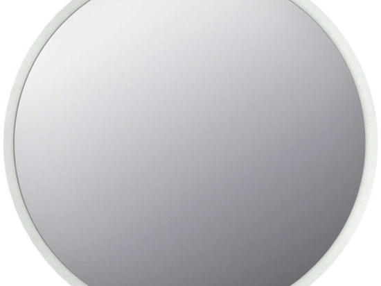 Καθρέπτης Τοίχου Glob 0216051 59x2x59cm White Megapap Μελαμίνη
