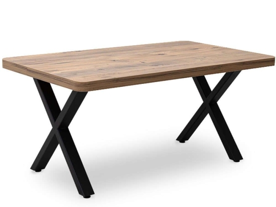 Τραπεζάκι Σαλονιού Jeremy 0212180 100x60x45cm Natural-Black