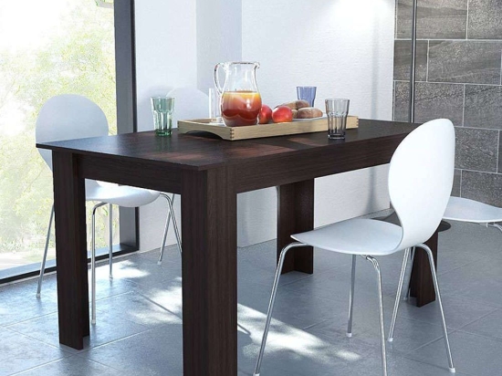 Τραπέζι Επεκτεινόμενο Arturo 0204637 138/178x80x74cm Wenge Μελαμίνη