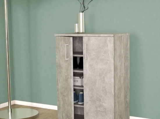 Παπουτσοθήκη Vico 0212199 60x33x81cm Grey Μελαμίνη