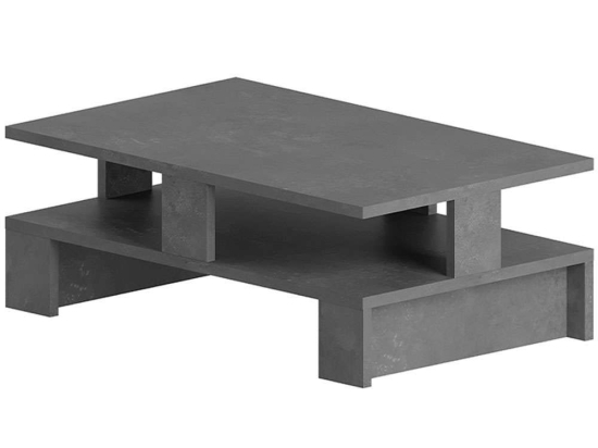 Τραπεζάκι Σαλονιού Mansu 0207488 80x50x27cm Grey
