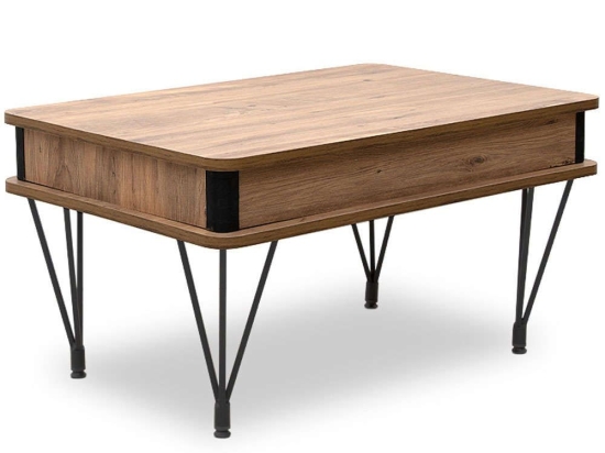 Τραπέζι Σαλονιού Lugano 0216649 90x60x45cm Brown
