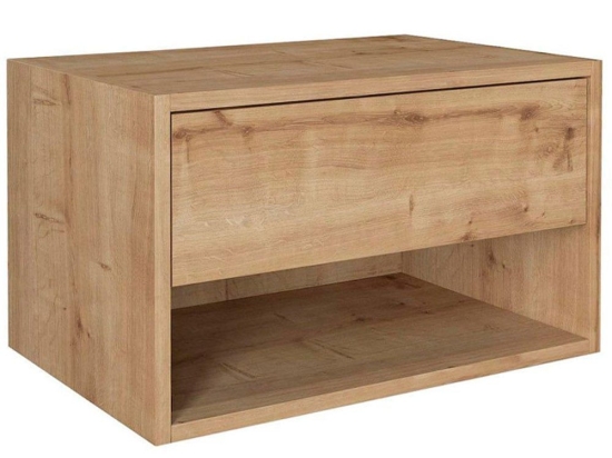 Κομοδίνο Επιτοίχιο Sone 0228172 60x40x35cm Oak