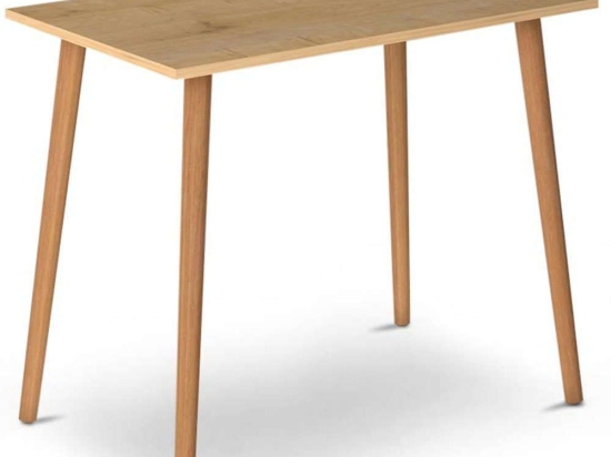 Τραπέζι Fiona 0117726 90x55x75cm Oak Ξύλο,Μελαμίνη