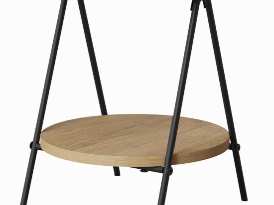 Τραπεζάκι Bοηθητικό Essel 0230421 35x35x42cm Natural