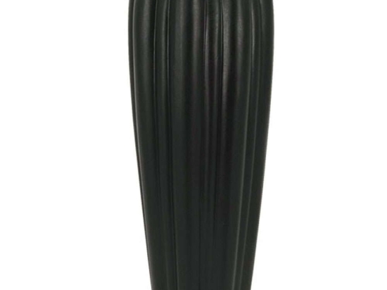 Βάζο Τουλίπα 15-00-22504-40 Φ14x40cm Black Marhome Κεραμικό