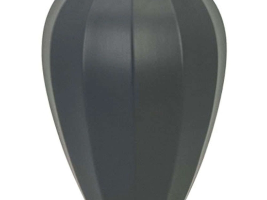 Βάζο Μπόμπα 15-00-22505-25 Φ16x27cm Dark Grey Marhome Κεραμικό