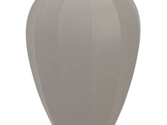 Βάζο Μπόμπα 15-00-22506-25 Φ16x27cm Light Grey Marhome Κεραμικό
