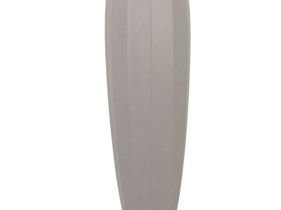 Βάζο Μπόμπα 15-00-22506-55 Φ15x60cm Light Grey Marhome Κεραμικό