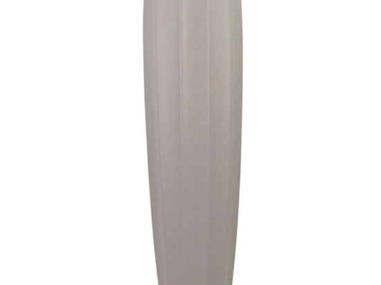 Βάζο Μπόμπα 15-00-22506-75 Φ17x77cm Light Grey Marhome Κεραμικό