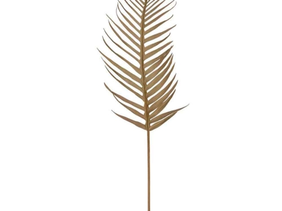 Τεχνητό Κλαδί-Φυτό Φοίνικας 00-00-22093-2 22x15x105cm Brown Marhome Πλαστικό