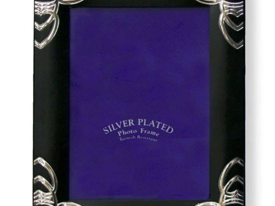 Κορνίζα 15-00-57-20C 4X6 10x15cm Black-Silver Marhome Πλαστικό