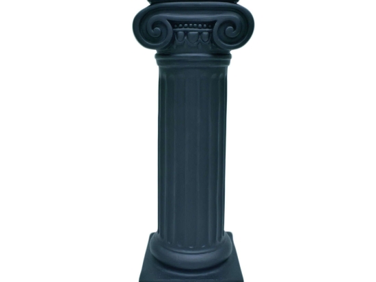 Κηροπήγιο Kallias S351114B 28,5x9,8x9,8cm Black Sophia Κεραμικό