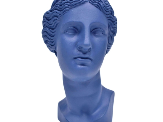 Βάζο Venus S702016IN 24x17.5x14cm Indigo Sophia Κεραμικό